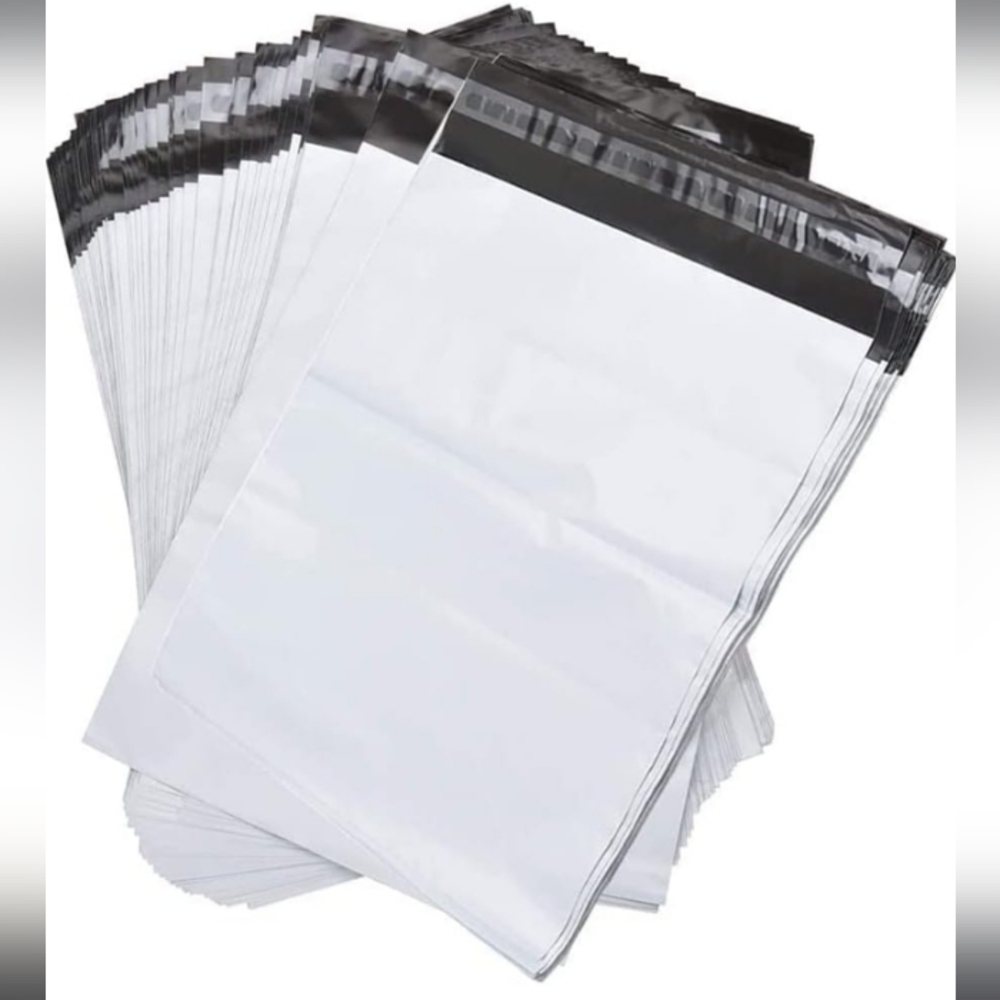 Poly Mailers 12"×15.5" White New